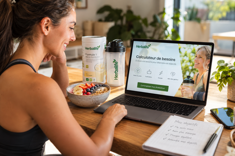 Calculateur de besoins Herbalife : évaluez vos besoins pour atteindre vos objectifs