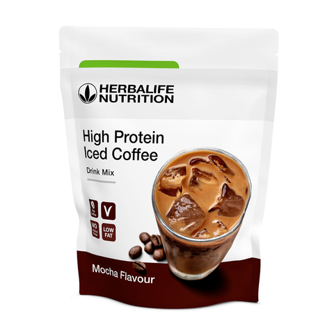 High Protein Iced Coffee Mocha 322 g <br> Herbalife Nutrution